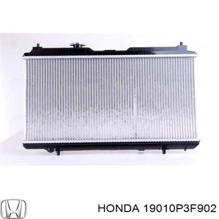19010P3F902 Honda Радіатор охолодження двигуна