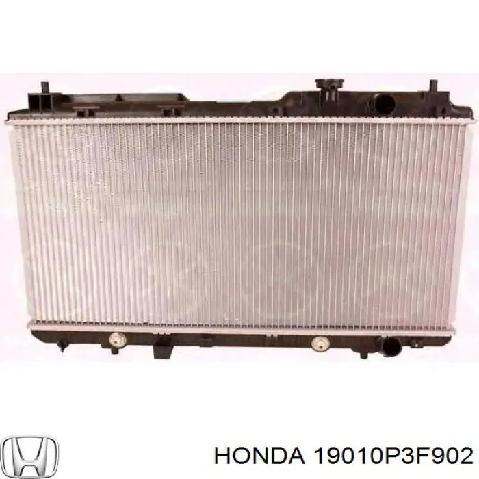 Радіатор основний Honda 19010P3F902 ціна, від 91.71 USD