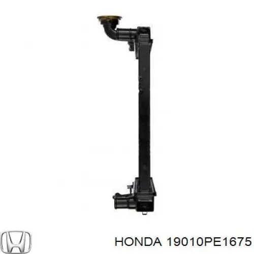 Радіатор основний Honda 19010PE1675 ціна, від 457.13 USD