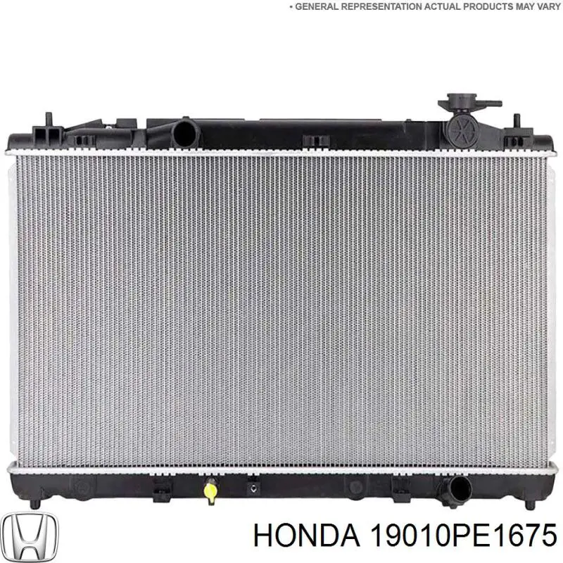 19010PE1675 Honda Радіатор охолодження двигуна
