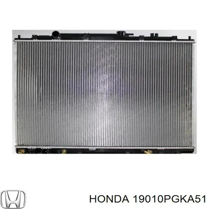 Купити 19010PGKA51 Honda Радіатор двигуна