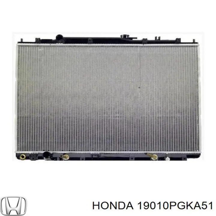 Радіатор основний Honda 19010PGKA51 ціна, від 87.29 USD