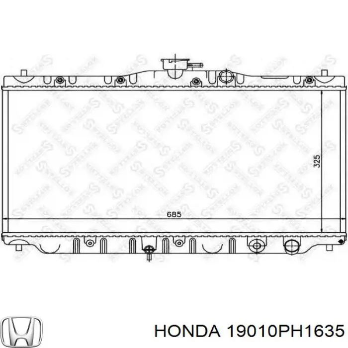 Радіатор основний Honda 19010PH1635 ціна, від 61.22 USD