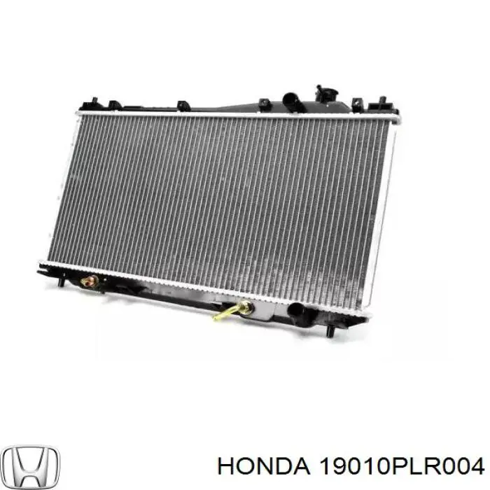 Радіатор охолодження двигуна 19010PLR004 Honda