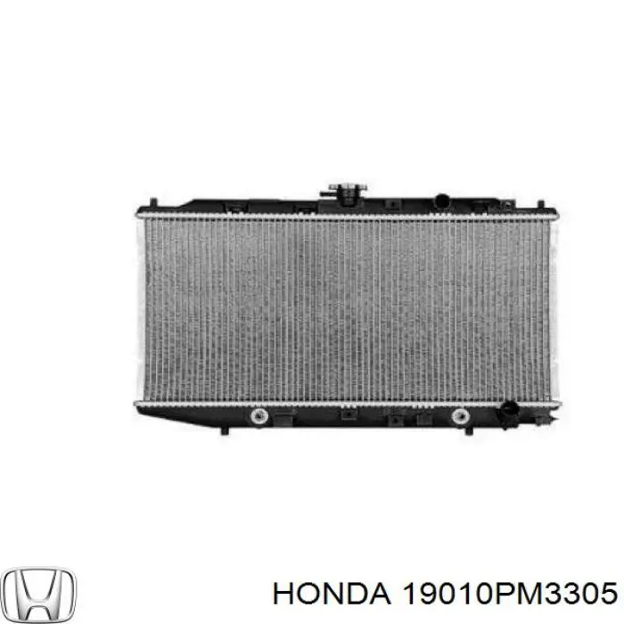 Радіатор 19010PM3305 Honda