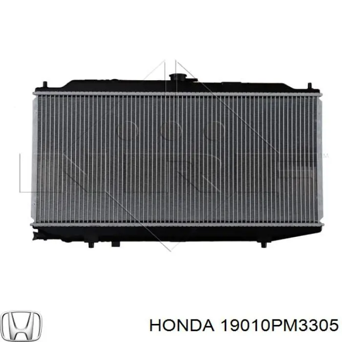 19010PM3305 Honda радіатор охолодження двигуна