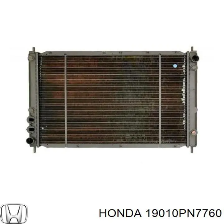 Радіатор охолодження двигуна 19010PN7760 Honda