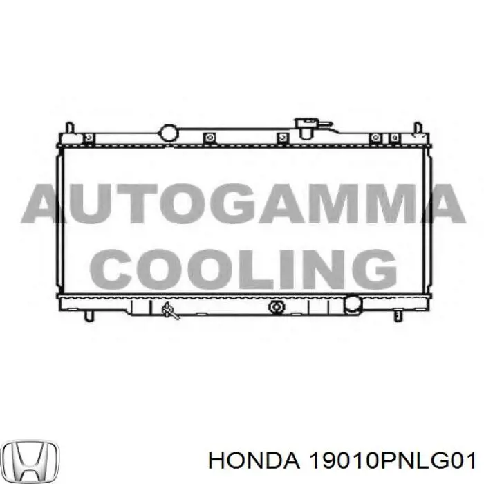 Радіатор основний Honda 19010PNLG01 ціна, від 76.91 USD