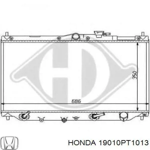 Радіатор 19010PT1013 Honda
