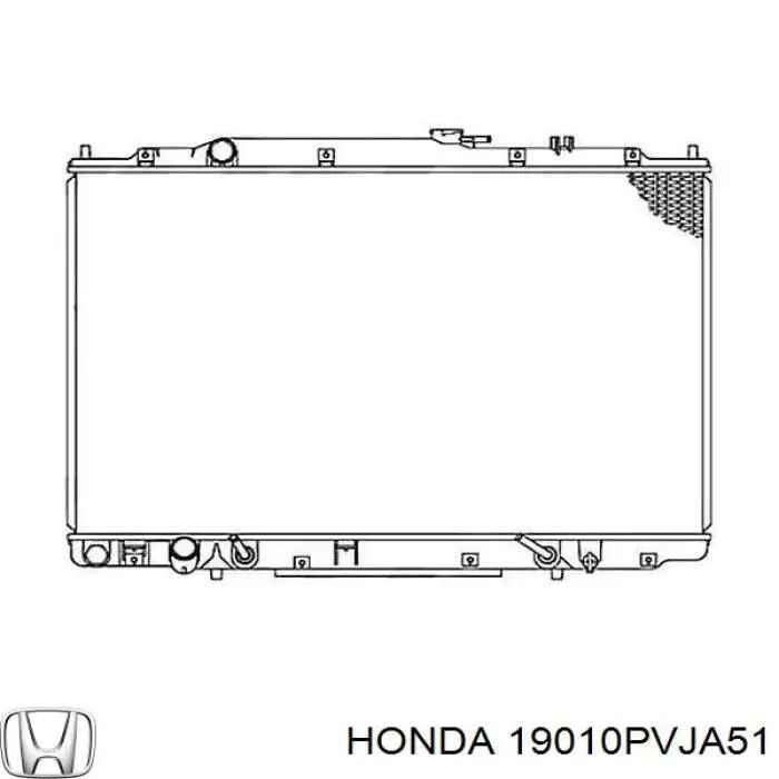  Радіатор Honda Pilot 1