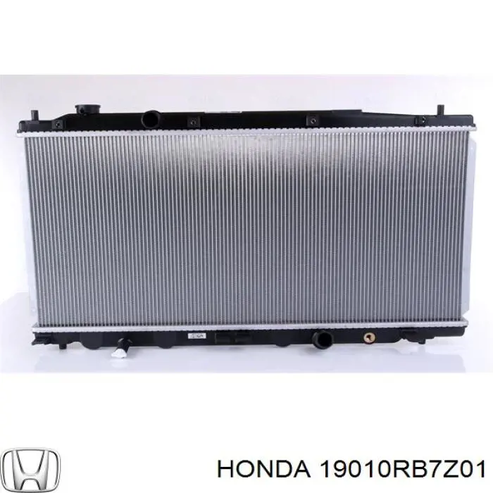 19010RB7Z01 Honda Радіатор охолодження двигуна