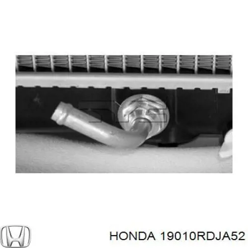 Радіатор основний Honda 19010RDJA52 ціна, від 107.93 USD