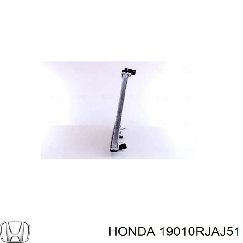 Радіатор 19010RJAJ51 Honda