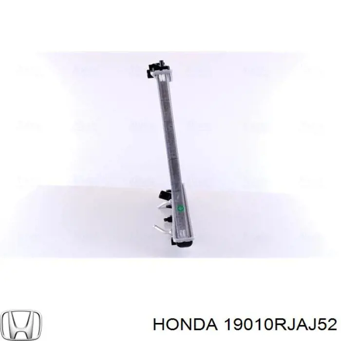 19010RJAJ52 Honda Радіатор охолодження двигуна