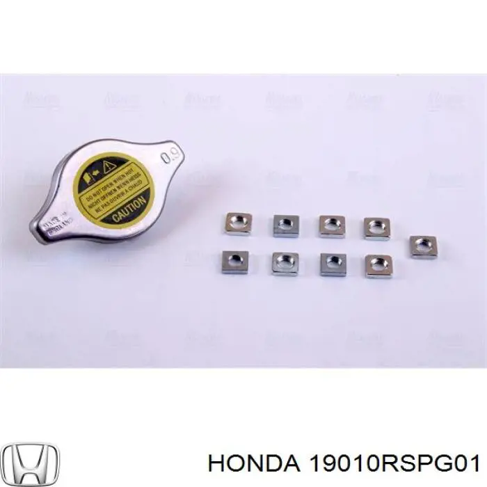 Радіатор 19010RSPG01 Honda