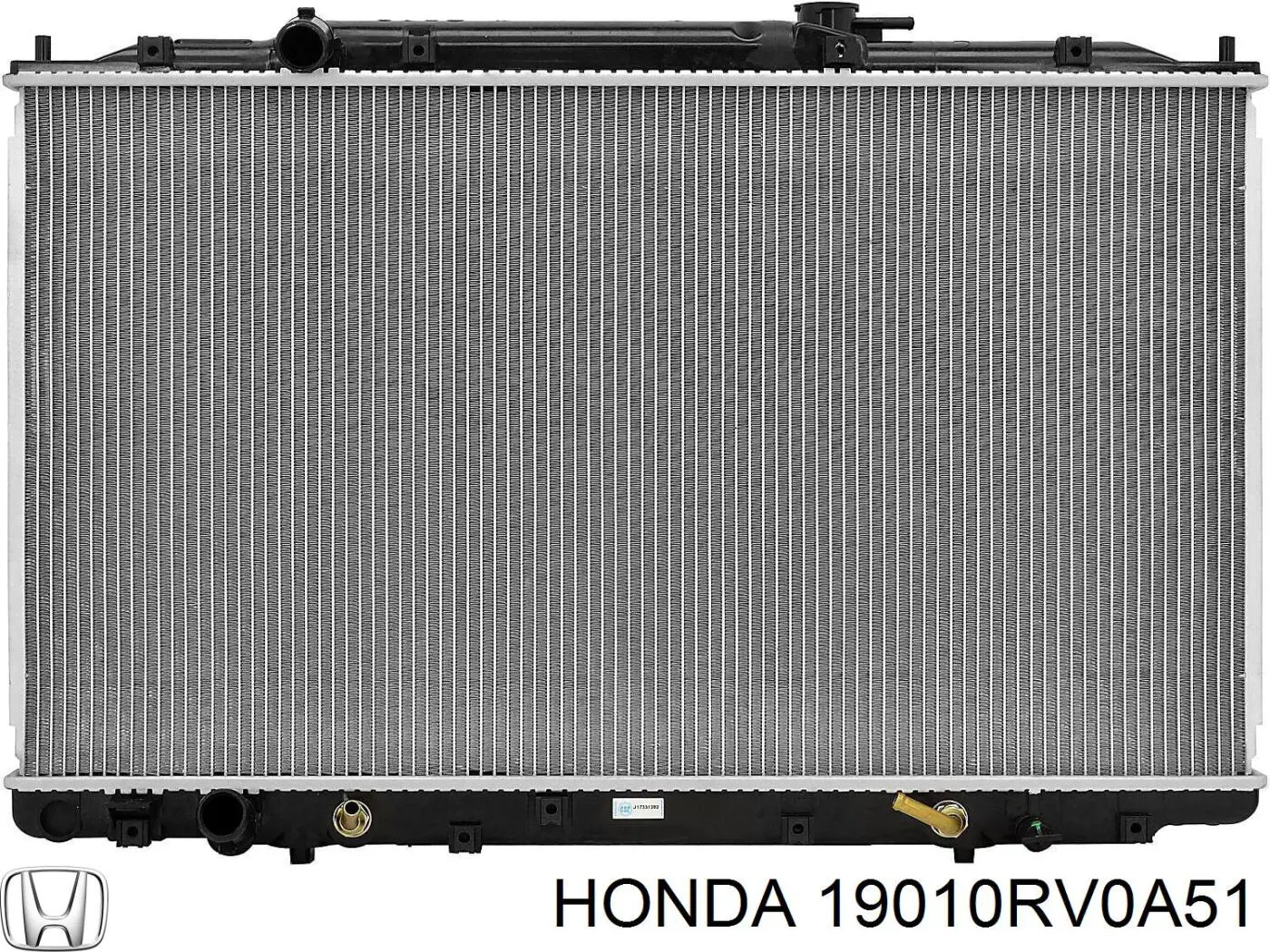 Радіатор основний Honda 19010RV0A51 ціна, від 102.45 USD