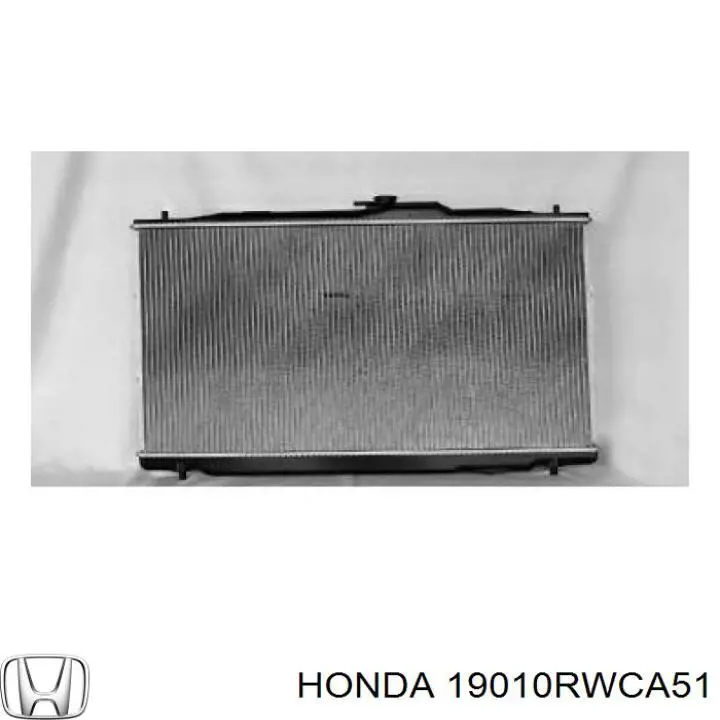 19010RWCA51 Honda радіатор охолодження двигуна