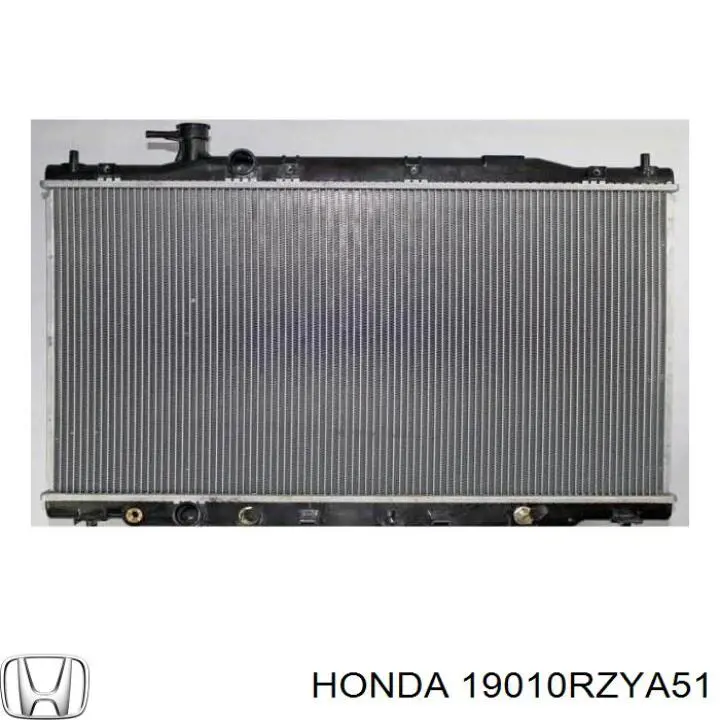 Радіатор 19010RZYA51 Honda