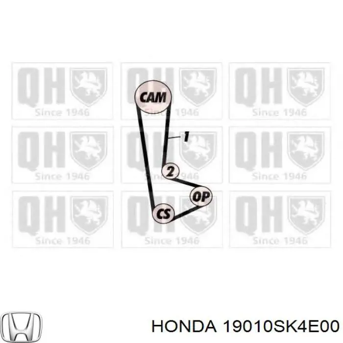 Радіатор охолодження Honda 19010SK4E00