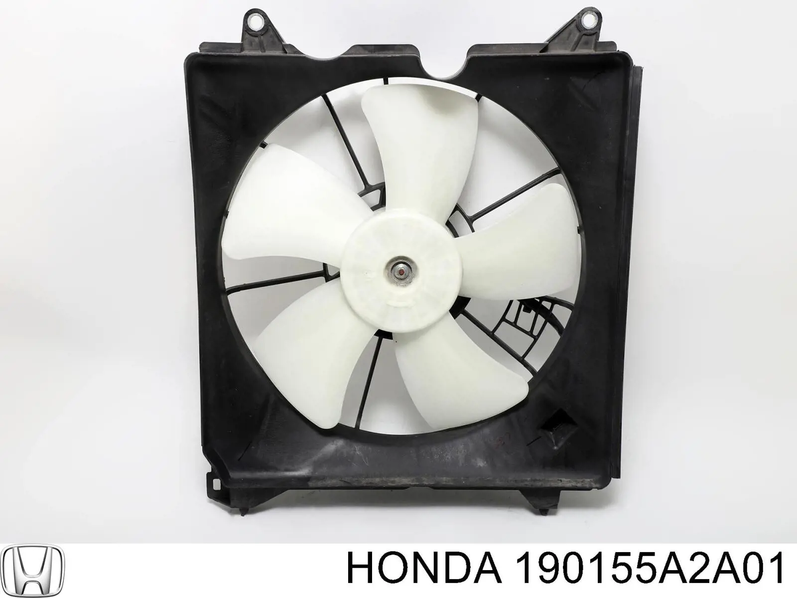 Купити 190155A2A01 Honda Дифузор радіатора охолодження, в зборі з двигуном і крильчаткою