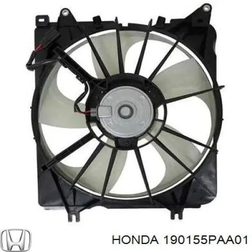 190155PAA01 Honda дифузор (кожух радіатора охолодження)