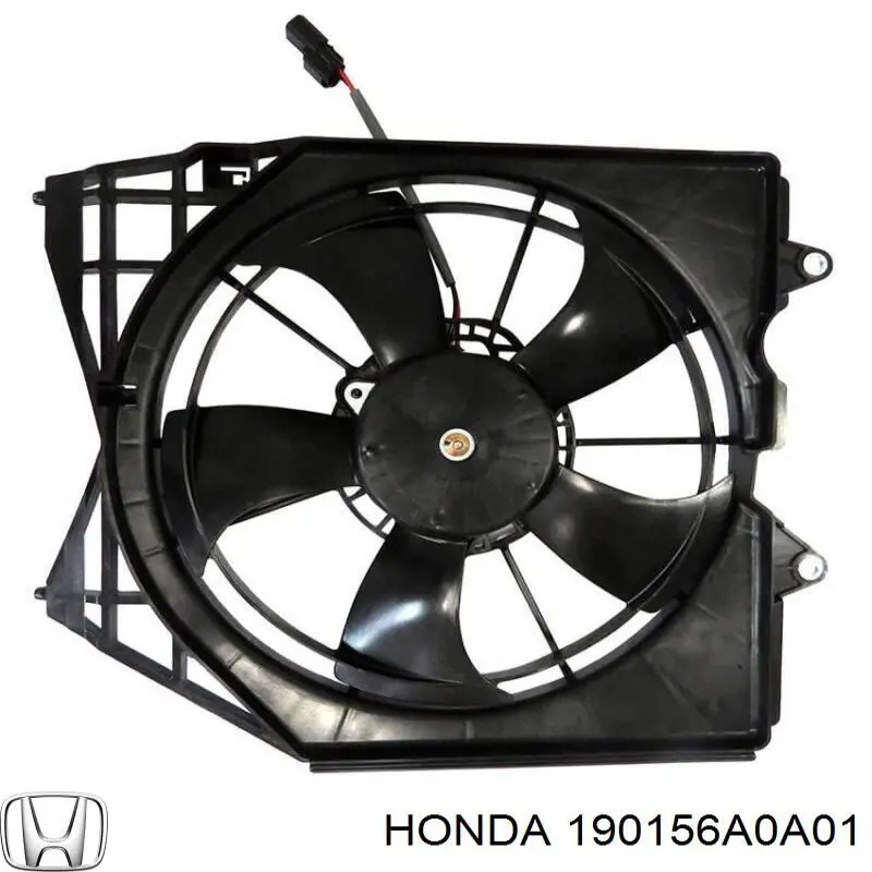 190156A0A01 Honda Облицювання рамки радіатора