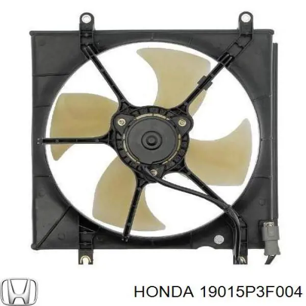 Купити 19015P3F004 Honda Облицювання рамки радіатора