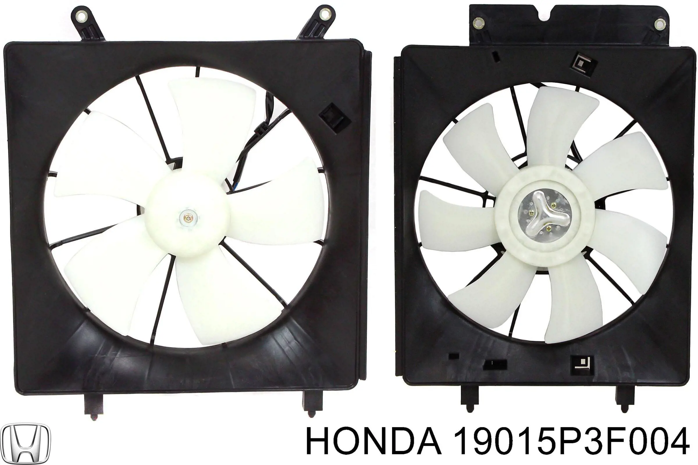 19015P3F004 Honda дифузор (кожух радіатора охолодження)
