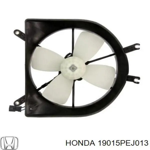 19015PEJ013 Honda дифузор (кожух радіатора охолодження)