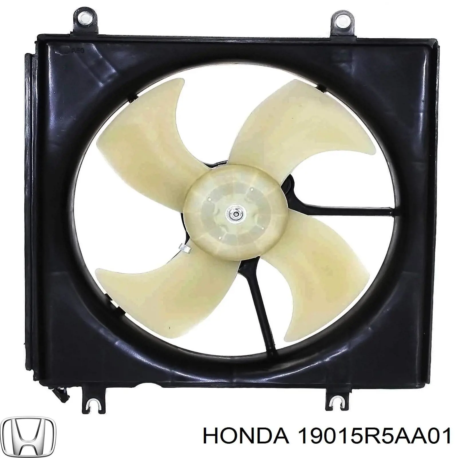 19015R5AA01 Honda дифузор (кожух радіатора охолодження)