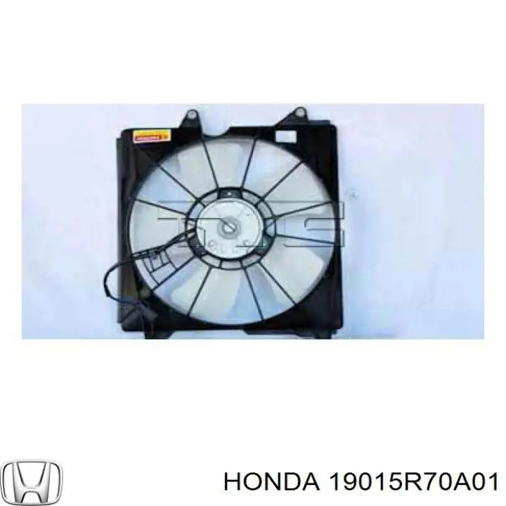 19015R70A01 Honda Облицювання рамки радіатора