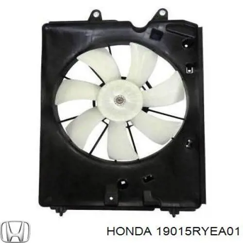 Дифузор (кожух) радіатора охолодження Honda 19015RYEA01 ціна, від 89.28 USD
