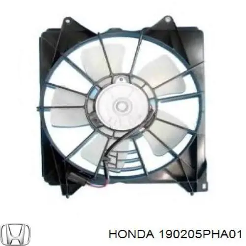 190205PHA01 Honda Вентилятор радіатора охолодження, лівий