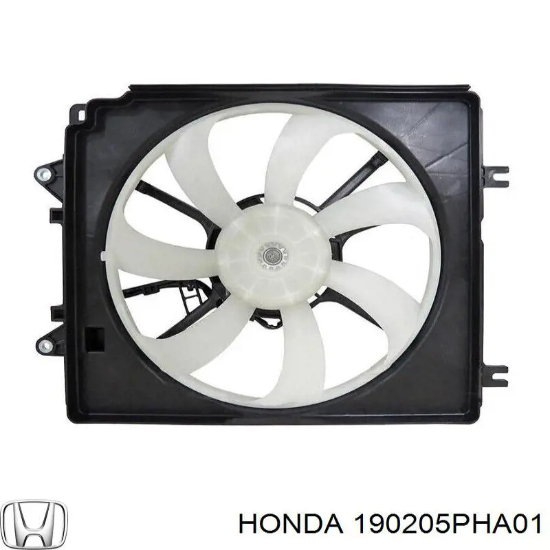 Вентилятор / крильчатка радіатора охолодження, лівий Honda 190205PHA01 ціна, від 40.39 USD