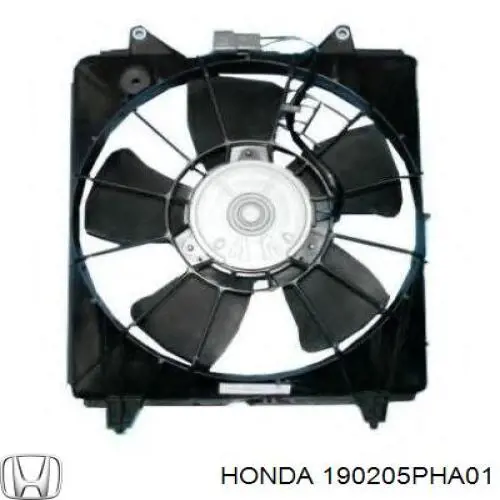 Купити 190205PHA01 Honda Вентилятор/крильчатка радіатора охолодження, лівий