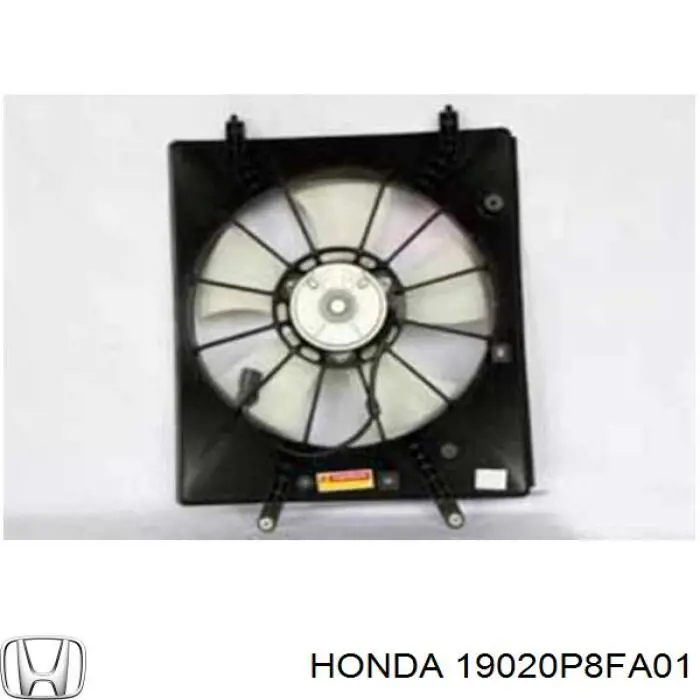 Вентилятор/крильчатка радіатора охолодження Honda 19020P8FA01 ціна, від 19.05 USD