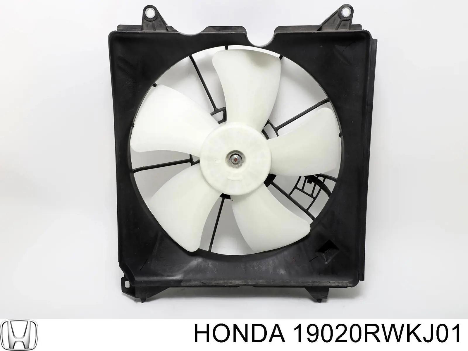 19020RWKJ01 Honda Дифузор радіатора охолодження, в зборі з мотором і крильчаткою