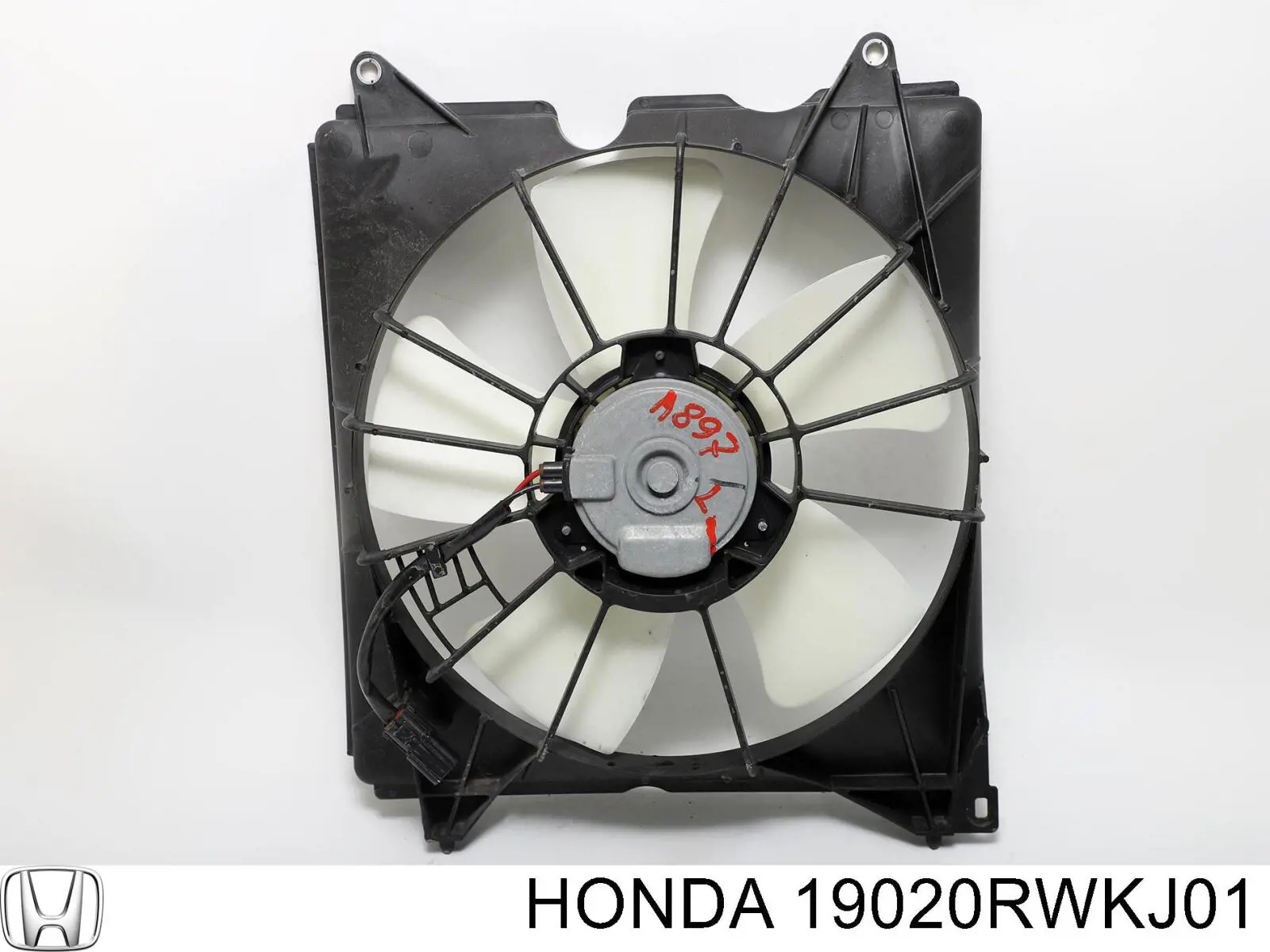 Дифузор радіатора охолодження, в зборі з двигуном і крильчаткою Honda 19020RWKJ01 ціна, від 37.81 USD