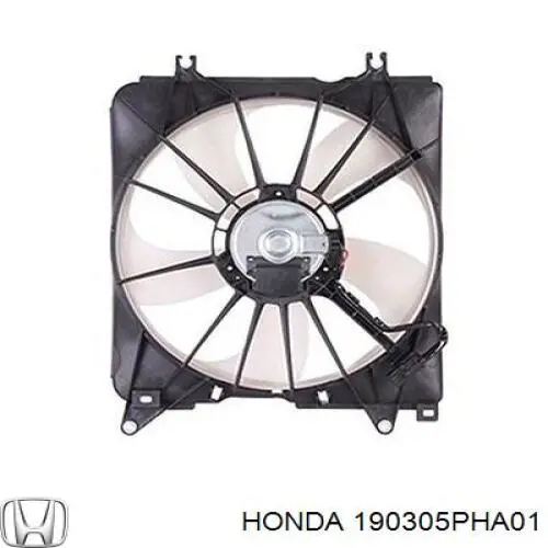 190305PHA01 Honda двигун вентилятора системи охолодження, лівий