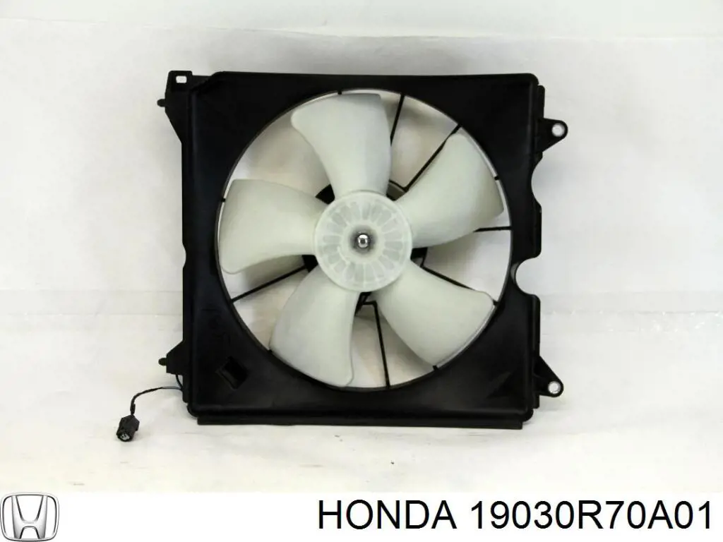 19030R70A01 Honda двигун вентилятора системи охолодження, лівий