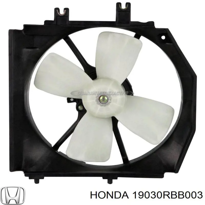 Купити 19030RAAA01 Honda Двигун вентилятора системи охолодження, лівий