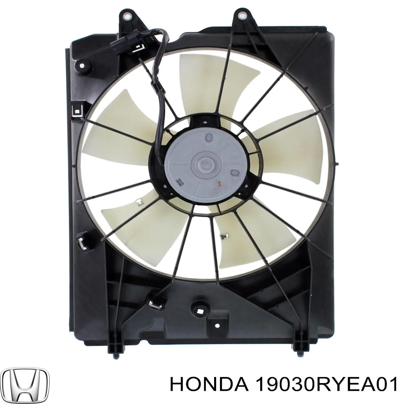 Двигун вентилятора системи охолодження, правий 19030RYEA01 Honda