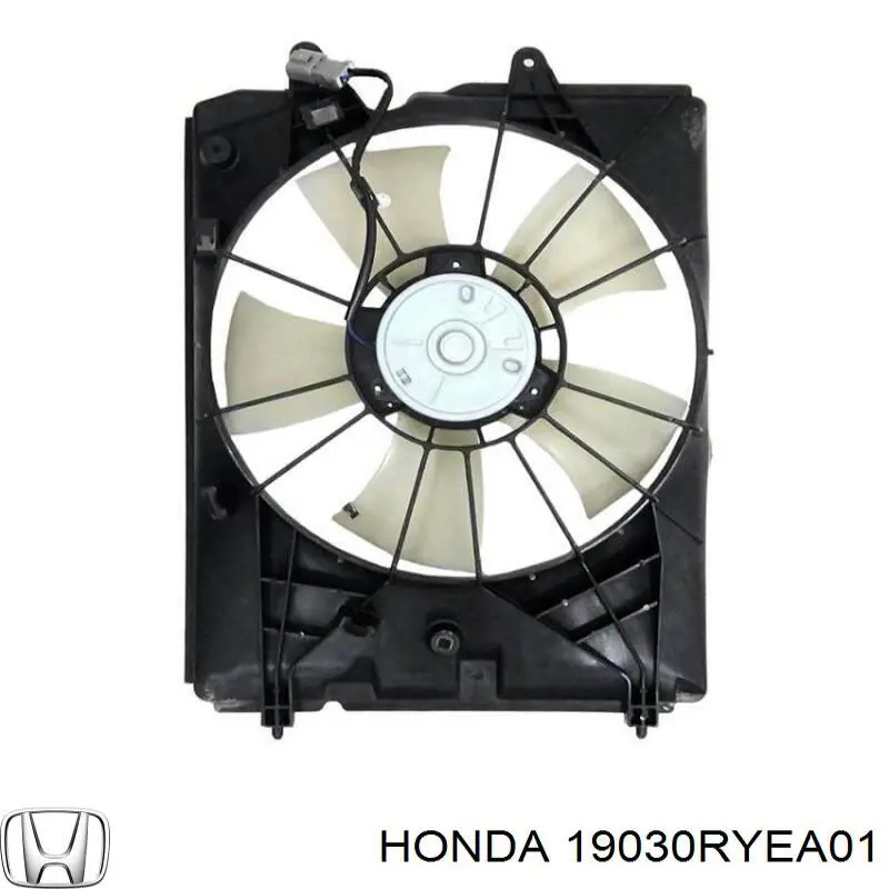 Двигун вентилятора системи охолодження, правий Honda 19030RYEA01 ціна, від 56.43 USD