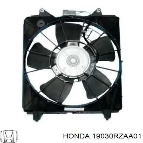 Двигун вентилятора системи охолодження Honda CR-V 3 (RE) (Хонда Црв)