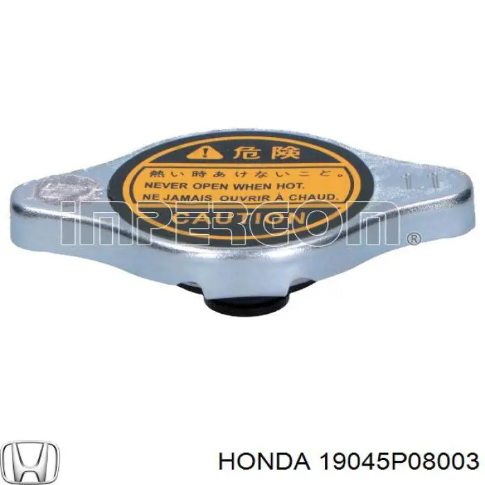 19045P08003 Honda кришка/пробка радіатора