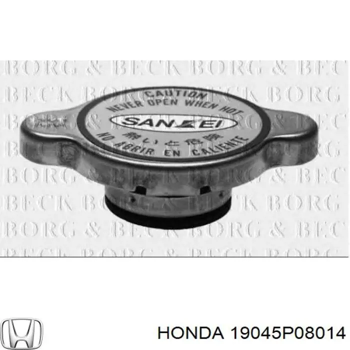 19045P08014 Honda кришка/пробка радіатора