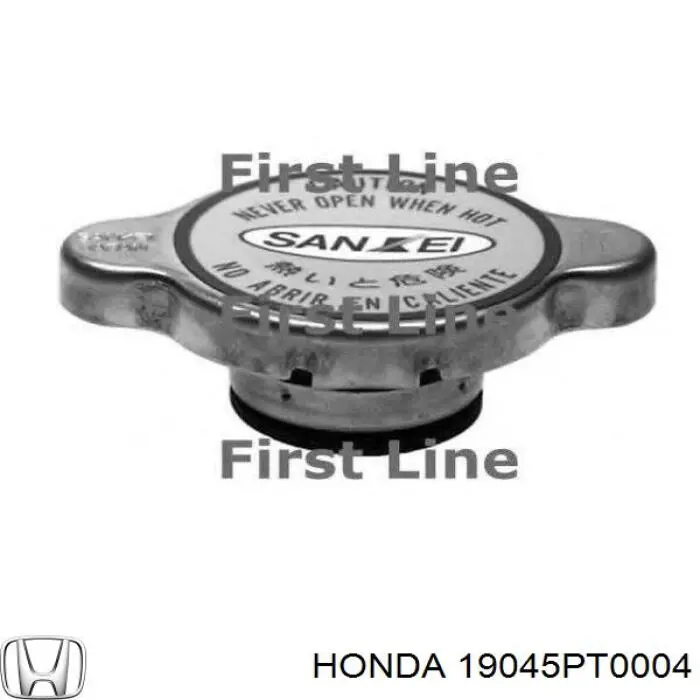 19045PT0004 Honda кришка/пробка радіатора