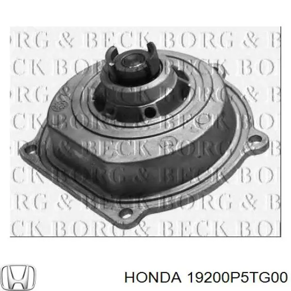 Купити 19200P5TG00 Honda Насос охолоджуючої рідини