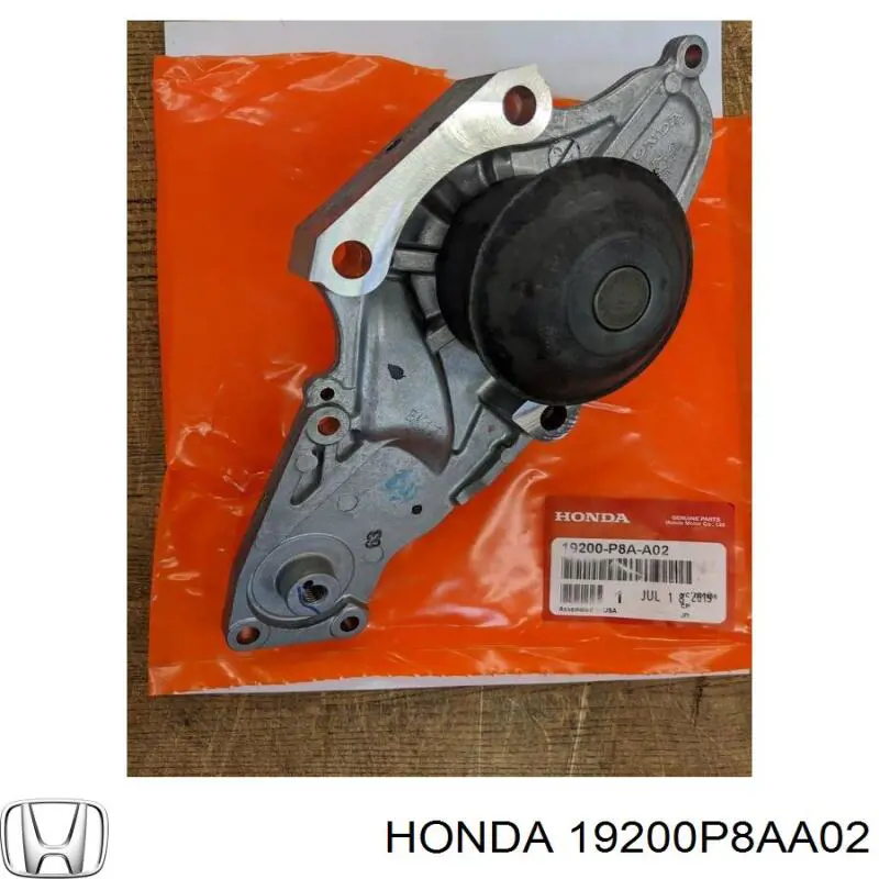Водяний насос Honda 19200P8AA02