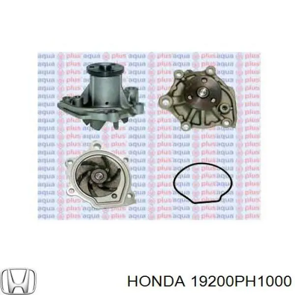 Помпа охолодження Honda 19200PH1000 ціна, від 19.13 USD